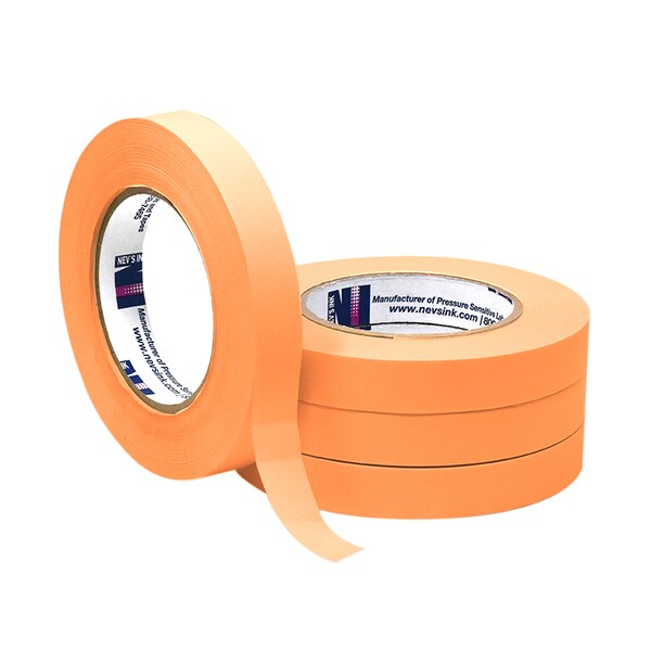 3/4 wide x 60yd Salmon Labeling Tape, PK4